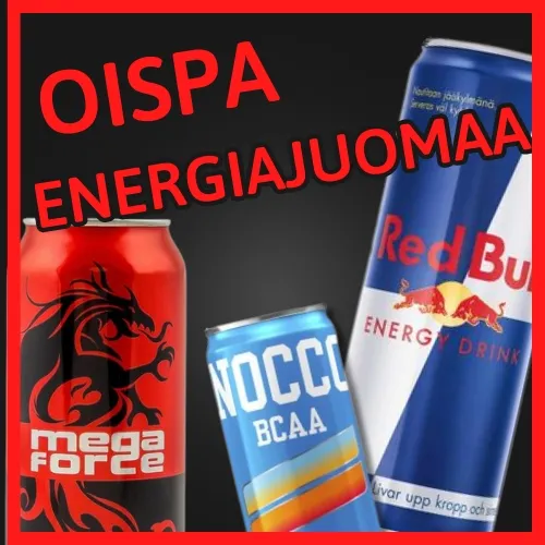 Oispa energiajuomaa - peli-ikoni